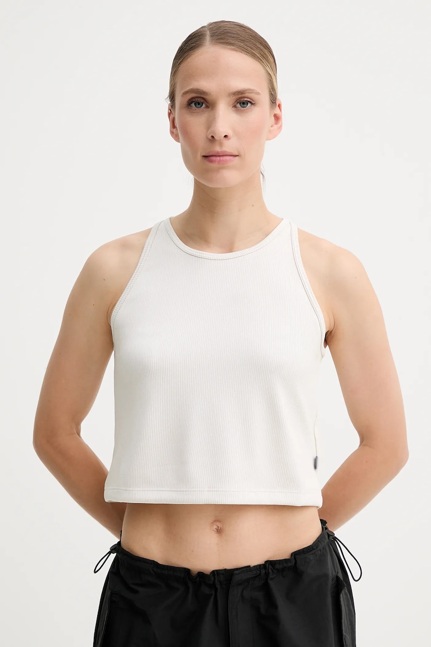 New Balance top culoarea bej, WT51551LIT