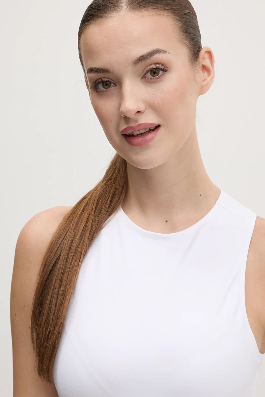 Τοπ προπόνησης On Studio χρώμα: άσπρο, 1WF12440069 φωτογραφία