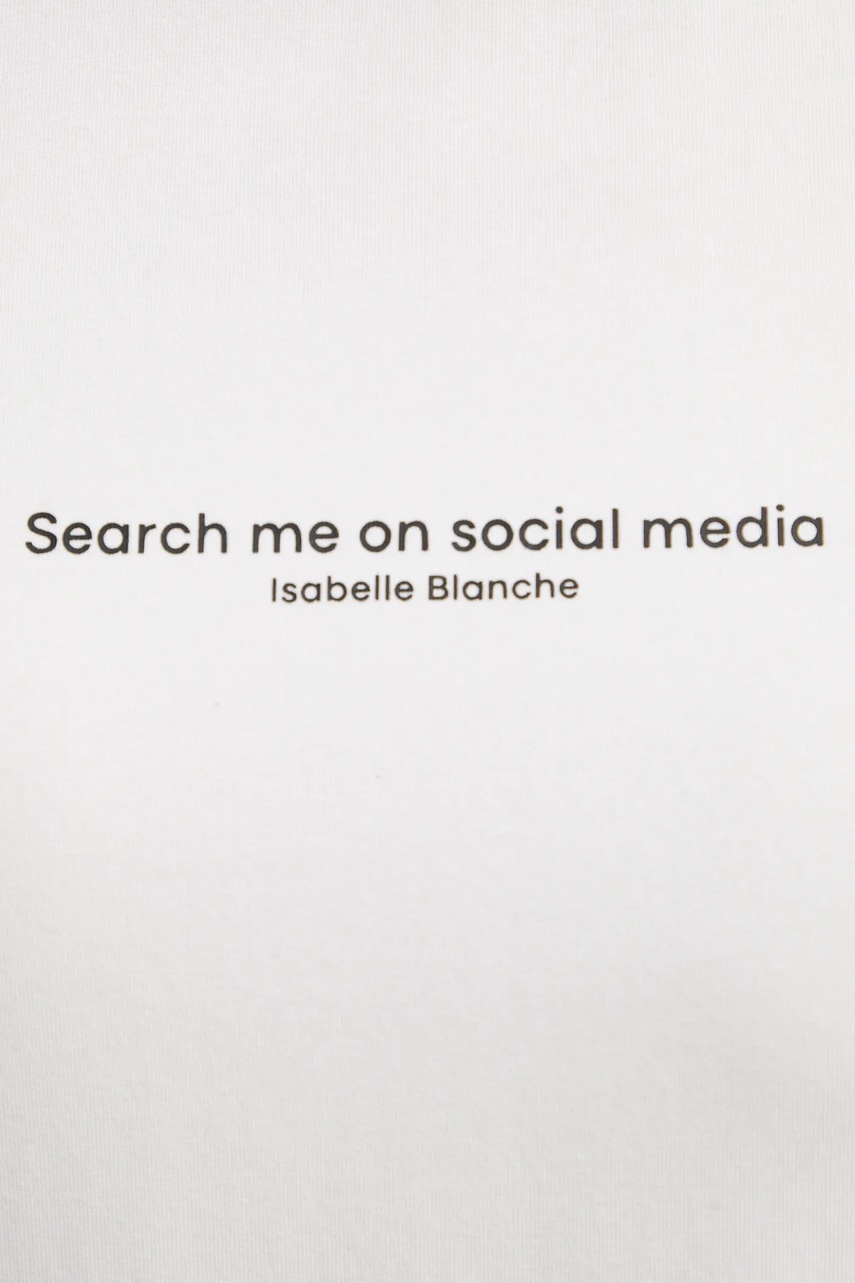 Μπλουζάκι ISABELLE BLANCHE χρώμα: άσπρο, IS25SS-T153-T013 φωτογραφία