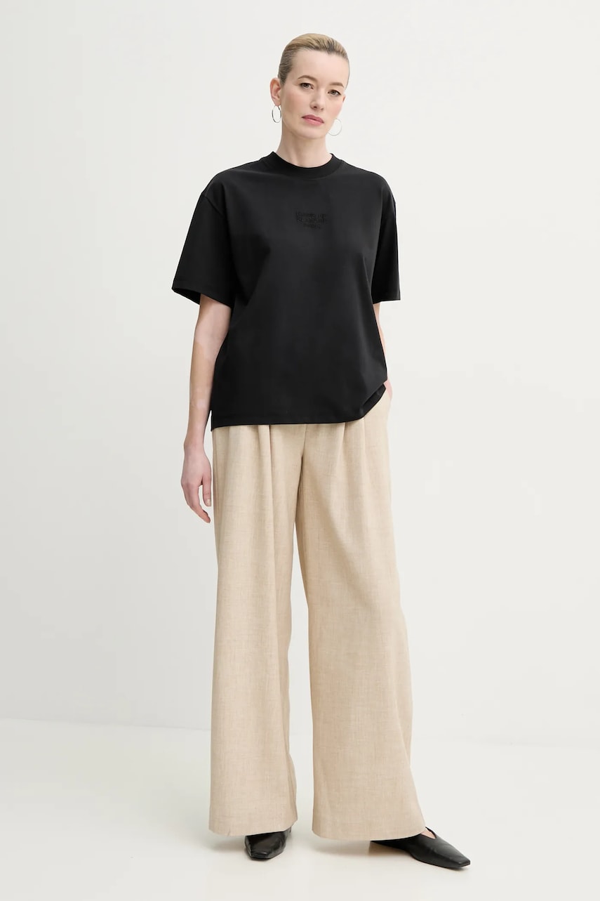Футболка ISABELLE BLANCHE женская цвет чёрный IS25SS-T053-T013 Футболка ISABELLE BLANCHE женская цвет чёрный IS25SS-T053-T013