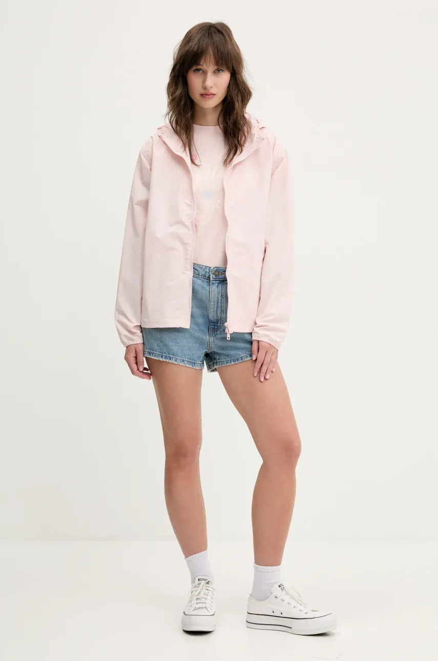 Футболка Guess Jeans женская цвет розовый W5GI24 J1314 Футболка Guess Jeans женская цвет розовый W5GI24 J1314