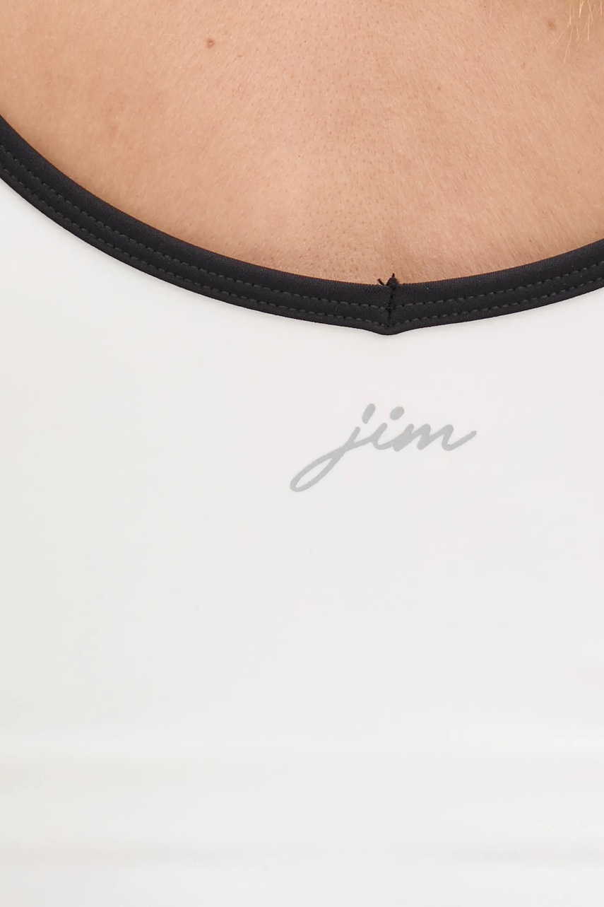 Τοπ γιόγκα JOYINME Dual Essence χρώμα: άσπρο, Dual Essence φωτογραφία