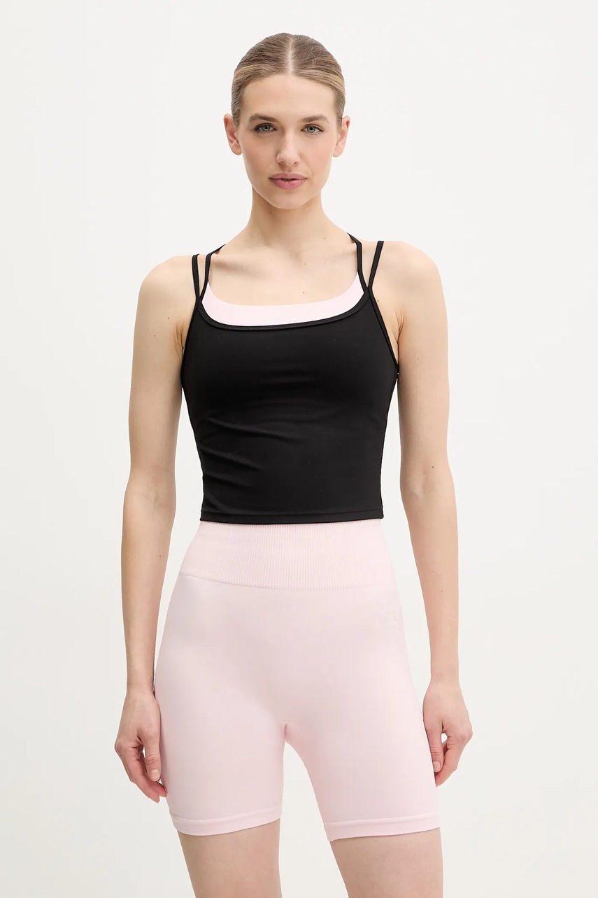 P.E Nation top Distortion femei, culoarea negru, 251W100