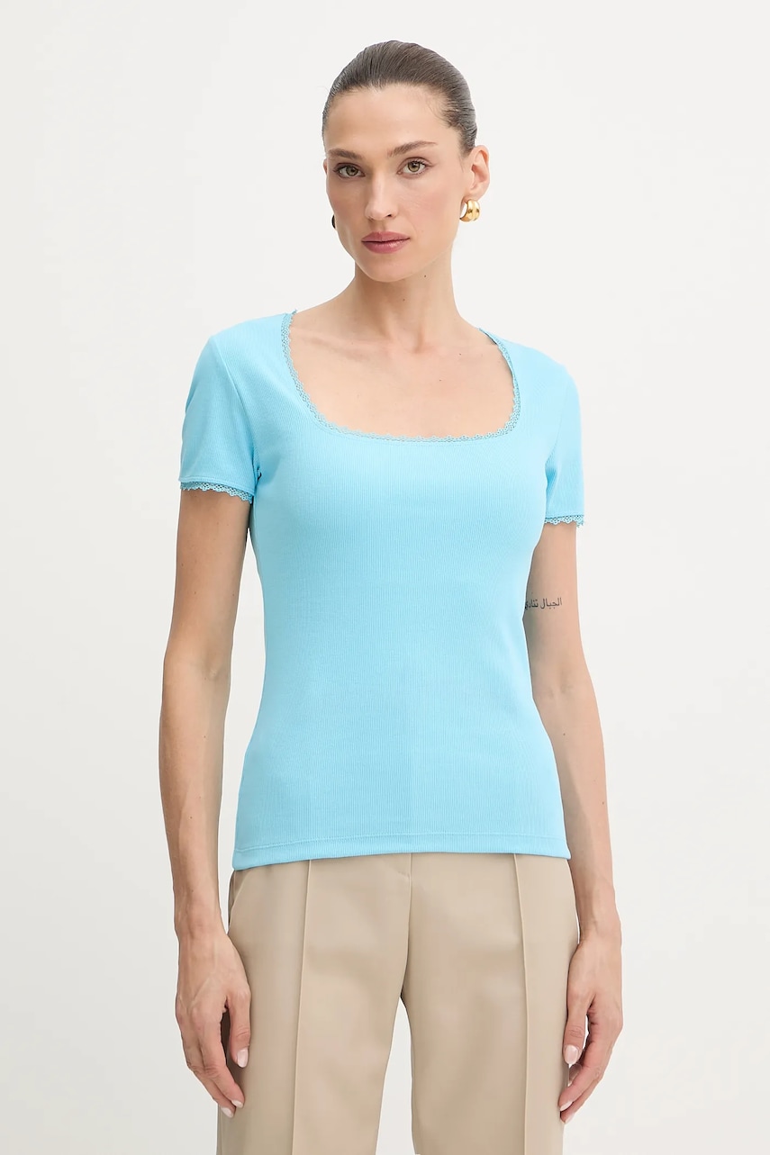 Morgan tricou DLUBI culoarea violet, DLUBI