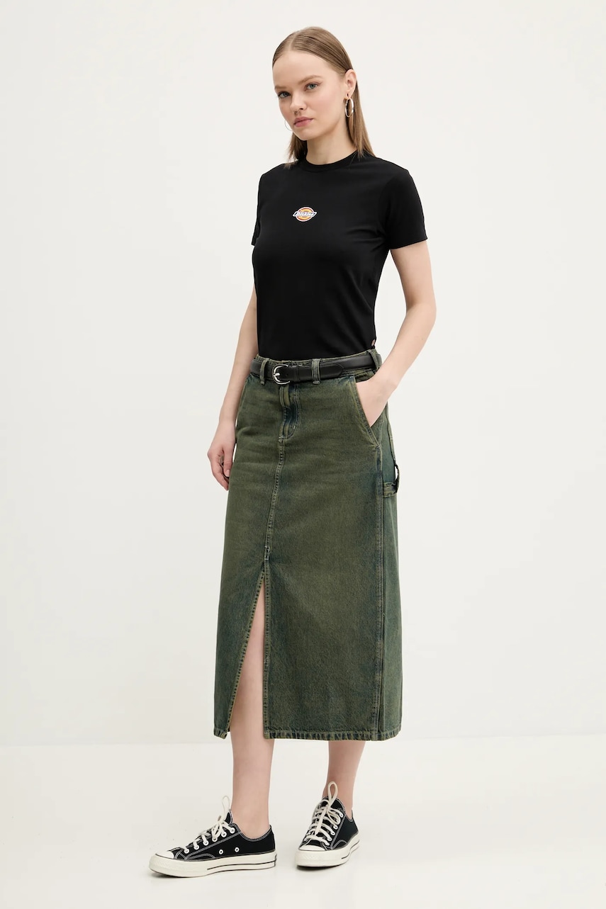 Футболка Dickies женская цвет чёрный DK0A4ZAOBLK1 Футболка Dickies женская цвет чёрный DK0A4ZAOBLK1