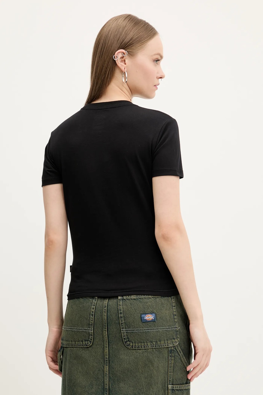 Dickies t-shirt női, fekete, DK0A4ZAOBLK1 termék 2. képe