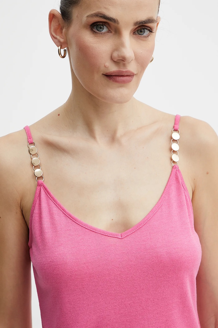 Top Morgan BAMBINO χρώμα: ροζ, BAMBINO φωτογραφία