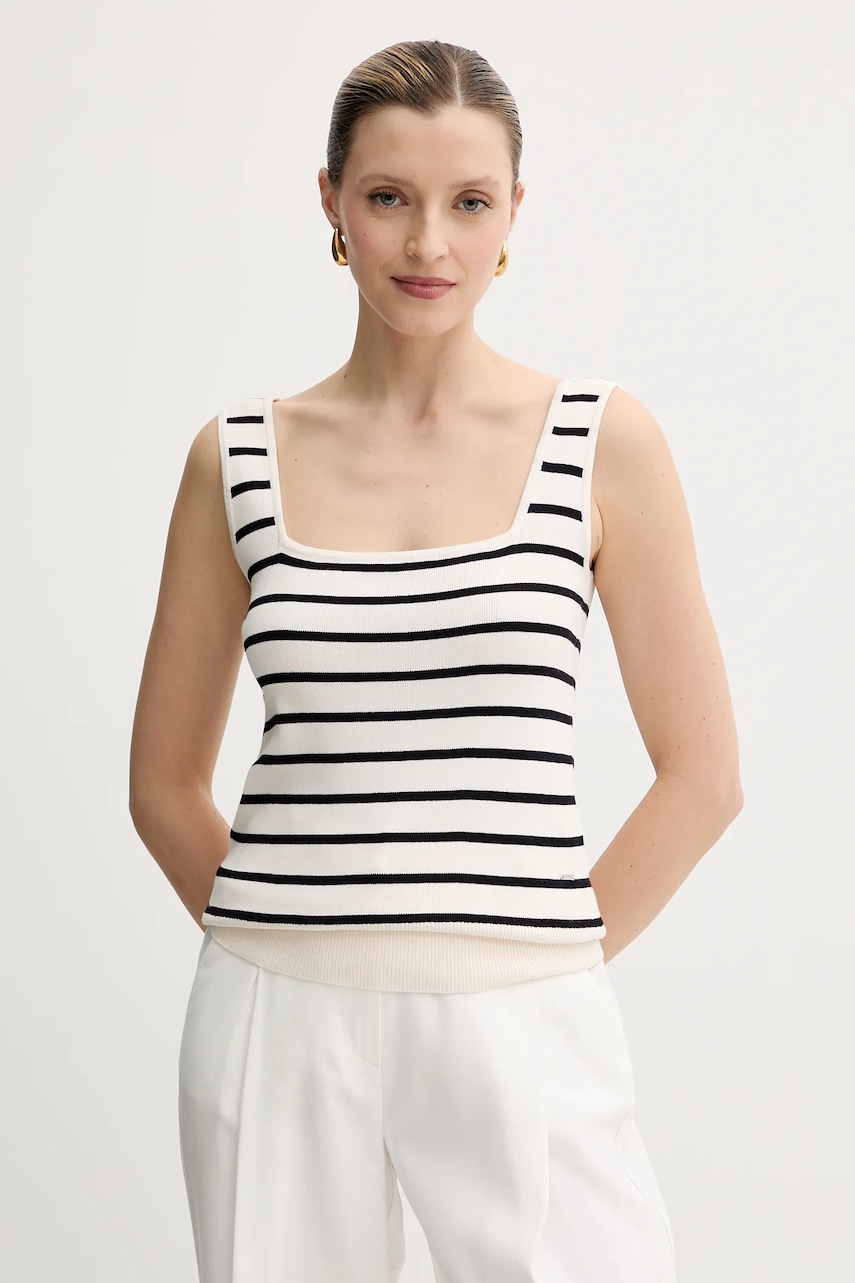 Morgan top MDEBI culoarea bej, MDEBI