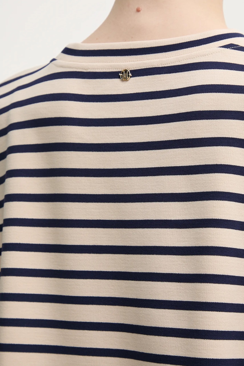 Μπλουζάκι Marc Aurel χρώμα: μπεζ, 7677-7000-73858 φωτογραφία