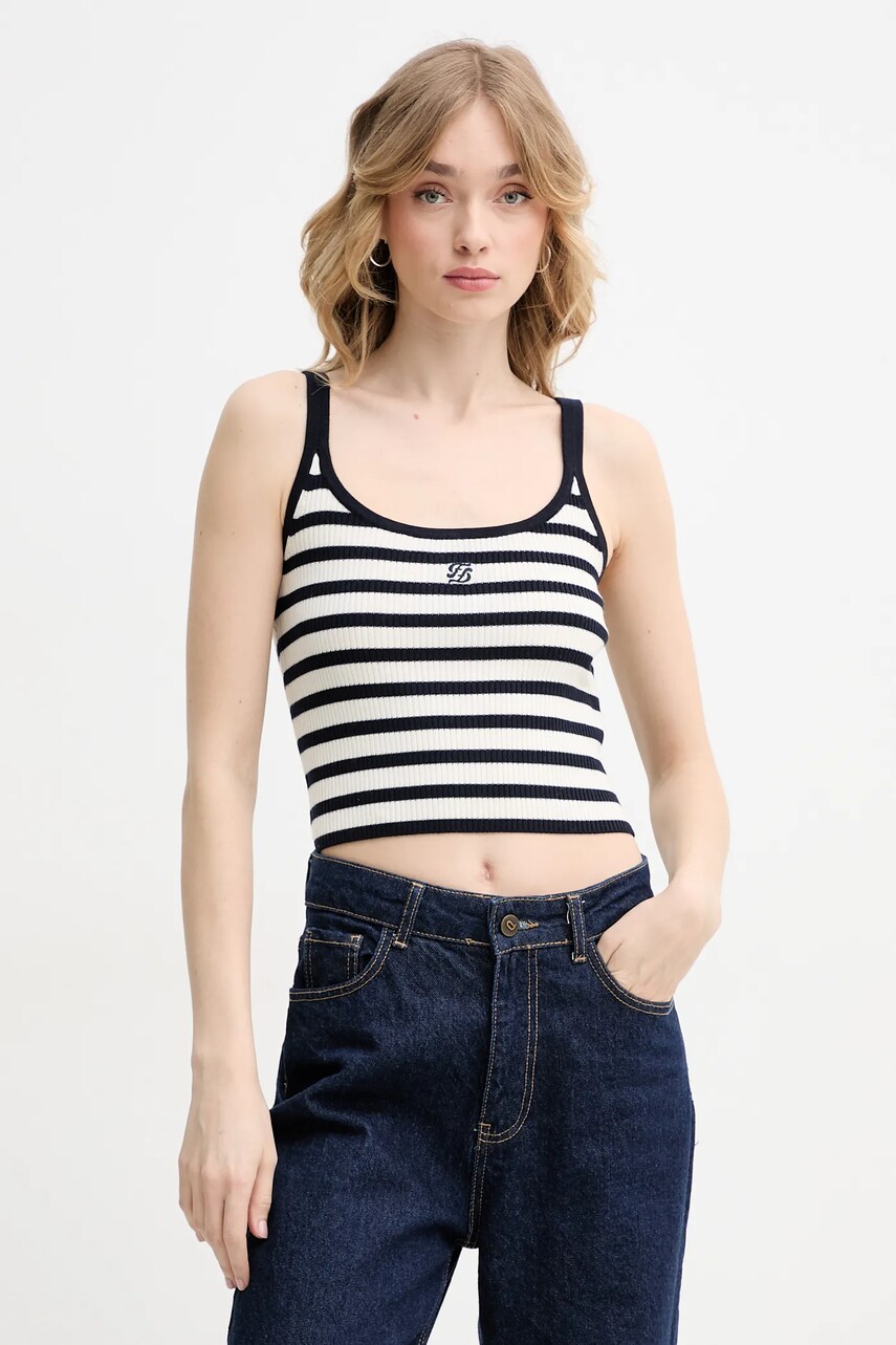 FROM FUTURE tricou de lana culoarea albastru marin, WTO02687