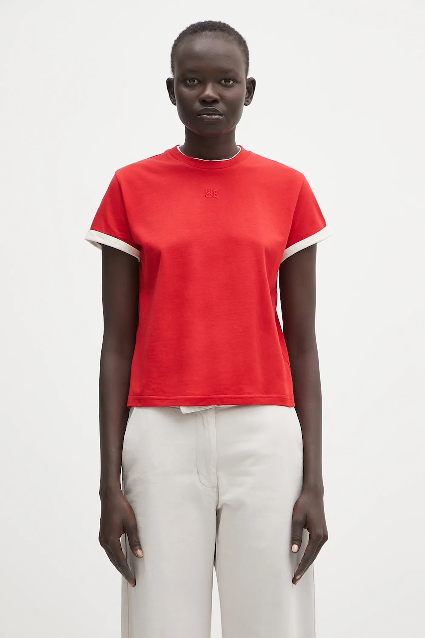 Wales Bonner tricou din bumbac Horizon