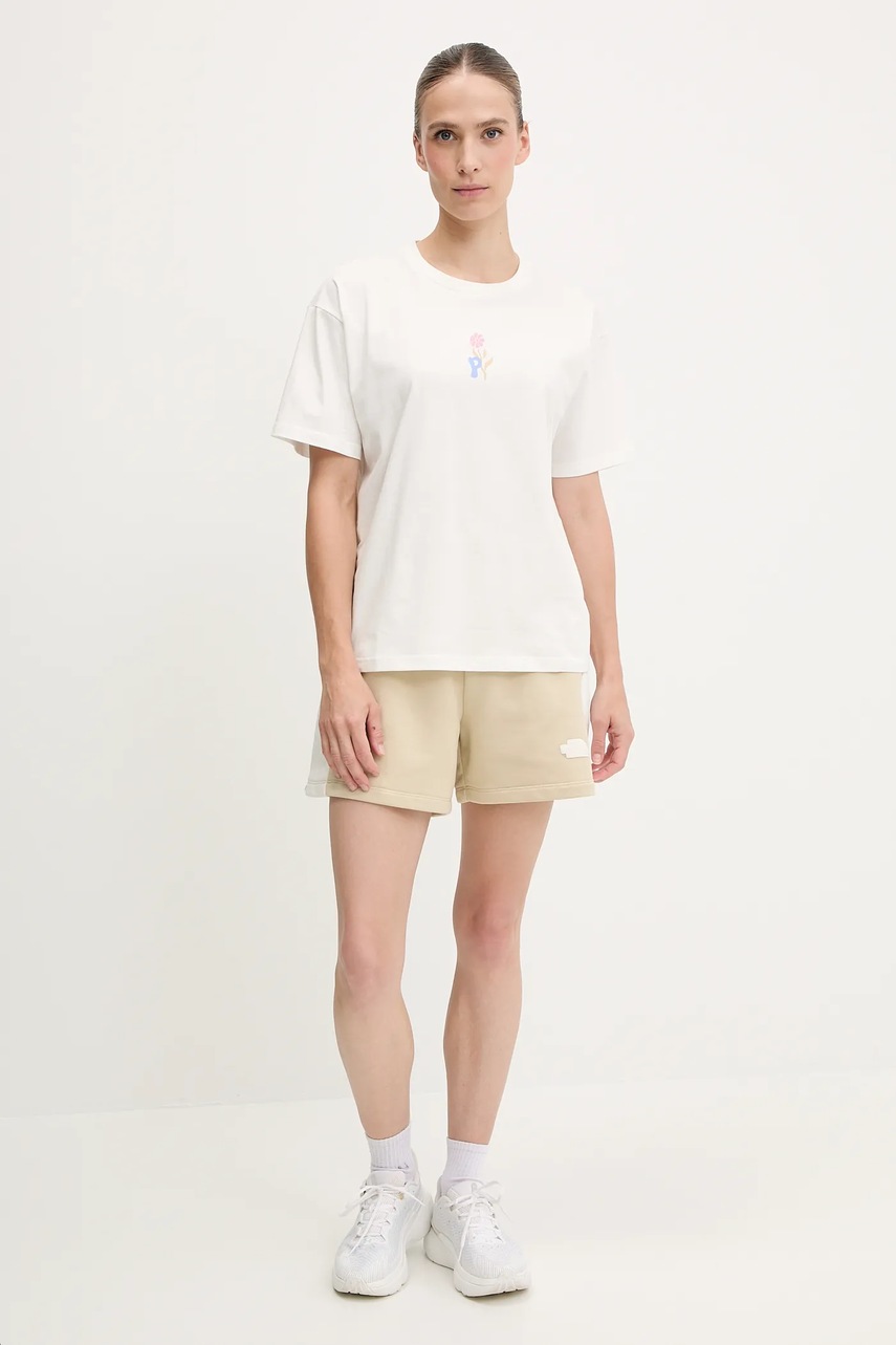 Βαμβακερό μπλουζάκι Picture Keynee χρώμα: άσπρο, WTS0592 φωτογραφία