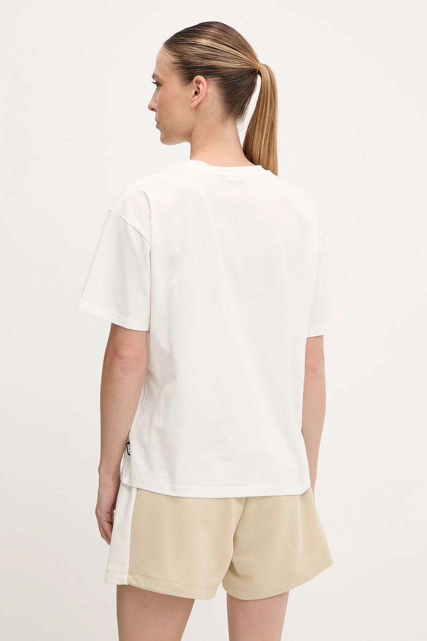 Βαμβακερό μπλουζάκι Picture Keynee χρώμα: άσπρο, WTS0592 φωτογραφία