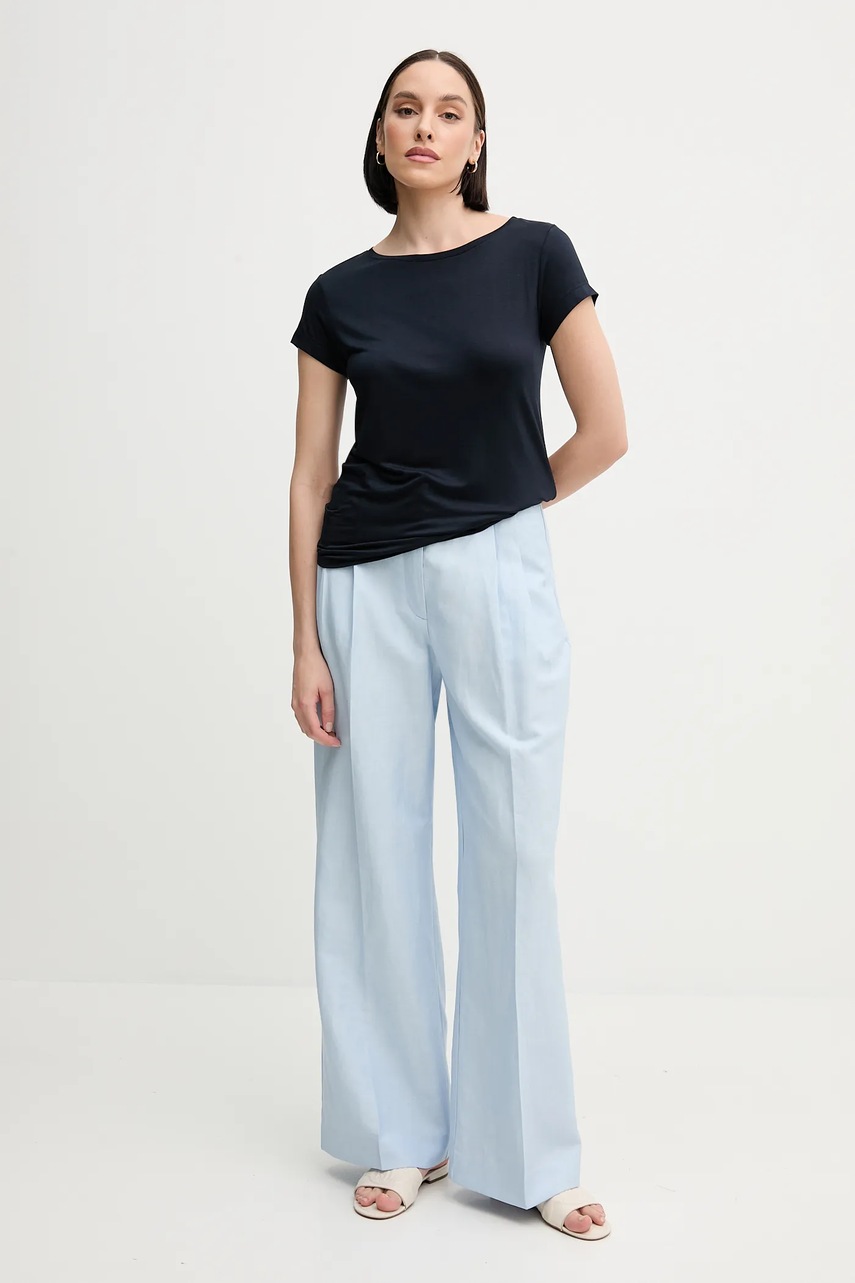 Футболка Sisley цвет синий 3Z12L107O