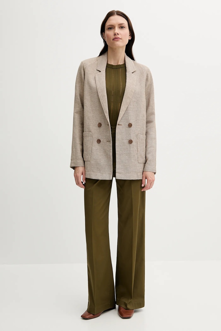 Топ Sisley цвет зелёный 31WELH00X