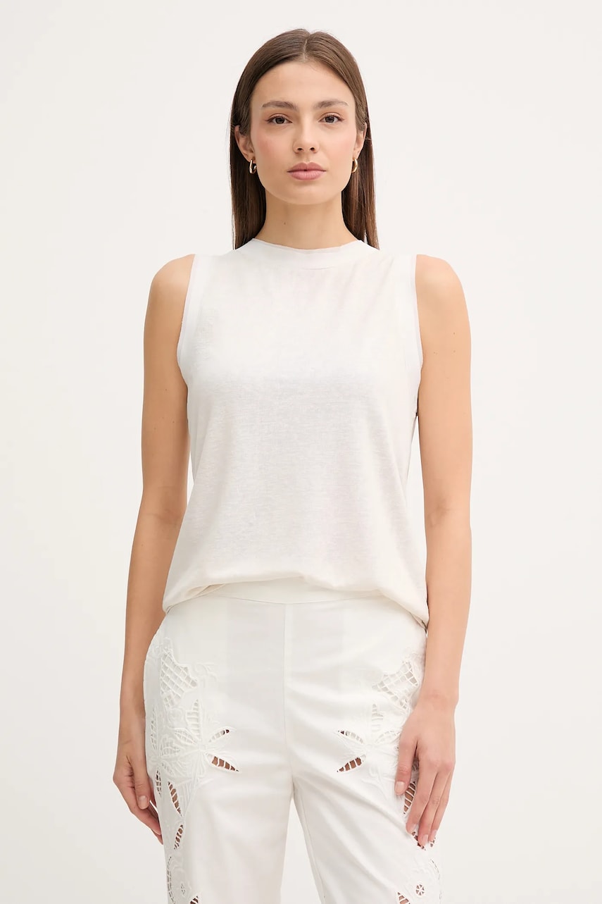 Sisley top culoarea bej, 3TGBLH010
