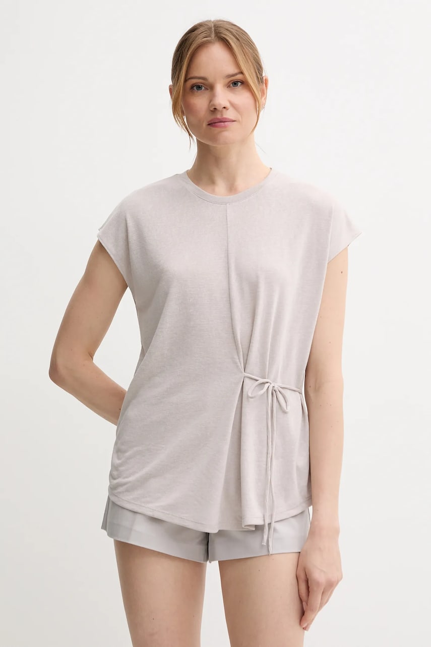 Sisley tricou culoarea gri, 3TGBL107D