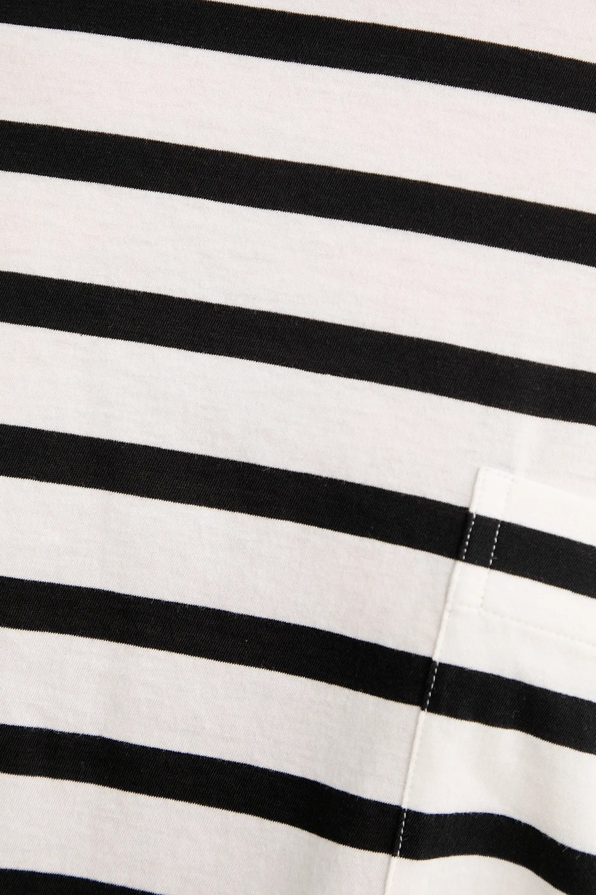 Βαμβακερό μπλουζάκι Marc O'Polo χρώμα: πολύχρωμο, 504206751193 φωτογραφία