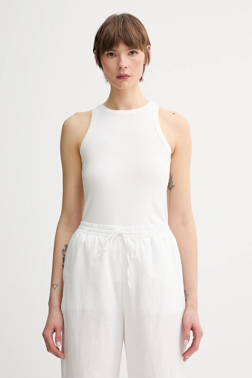 Marc O\'Polo top culoarea alb, 5000006448