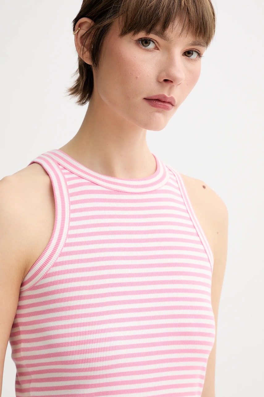 Top Marc O'Polo χρώμα: ροζ, 5000006454 φωτογραφία