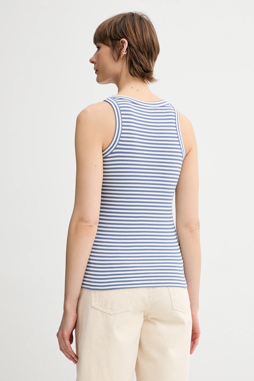 Top Marc O'Polo χρώμα: μπλε, 5000006454 φωτογραφία