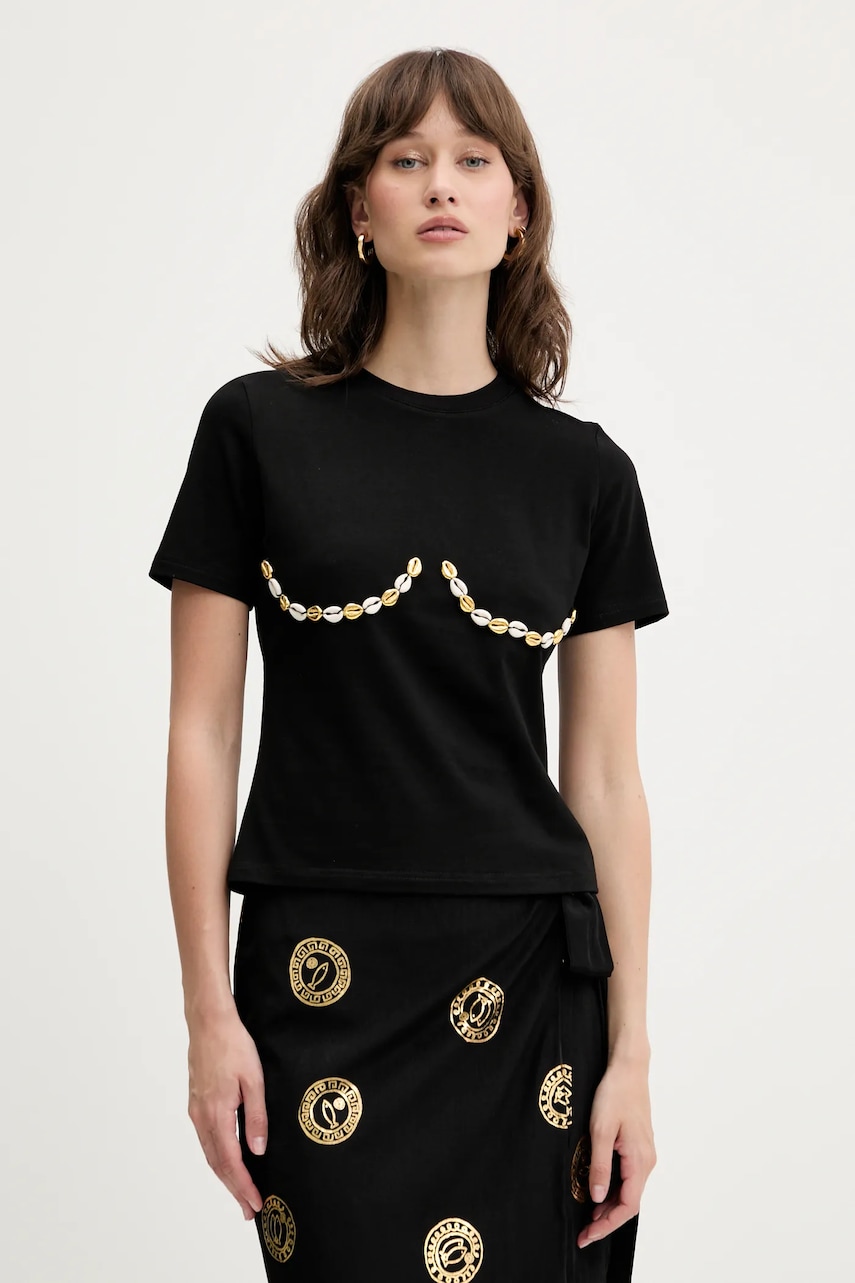 Never Fully Dressed tricou culoarea negru, NFDTO1734