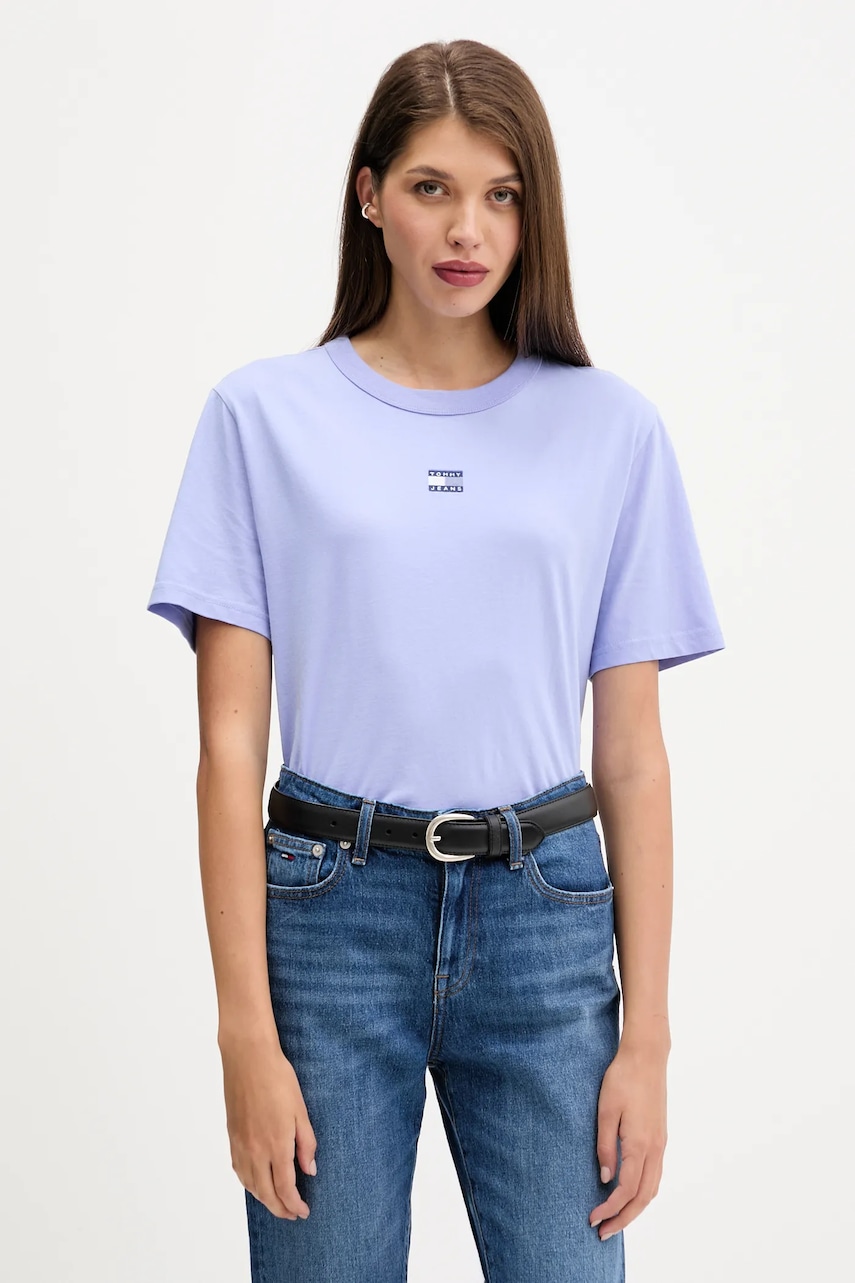 Tommy Jeans tricou din bumbac DW0DW22202