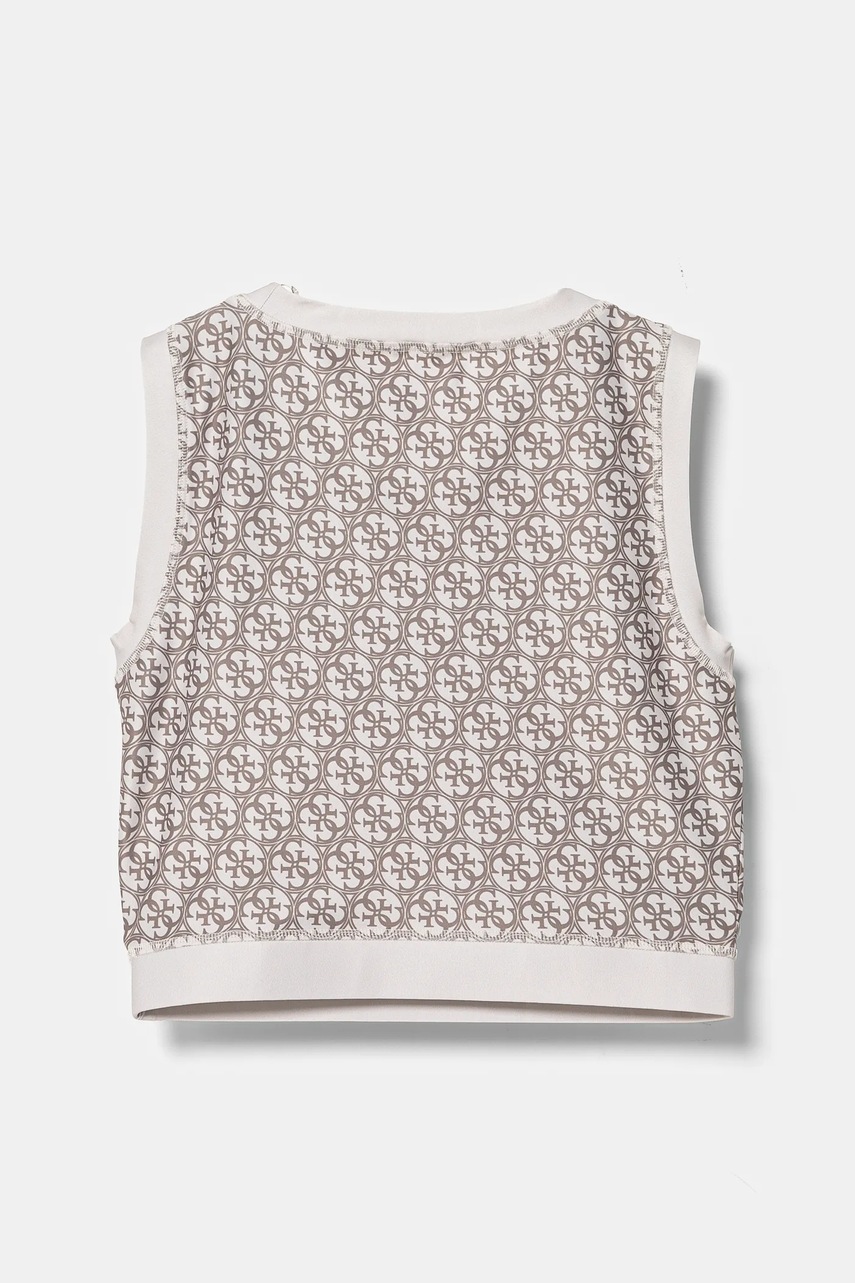 Детский топ Guess цвет бежевый J5RI43 MC01P