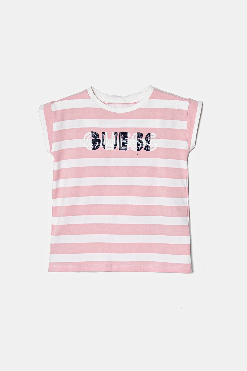 

Детска тениска Guess в розово K5RI20 K9NF4, Розов