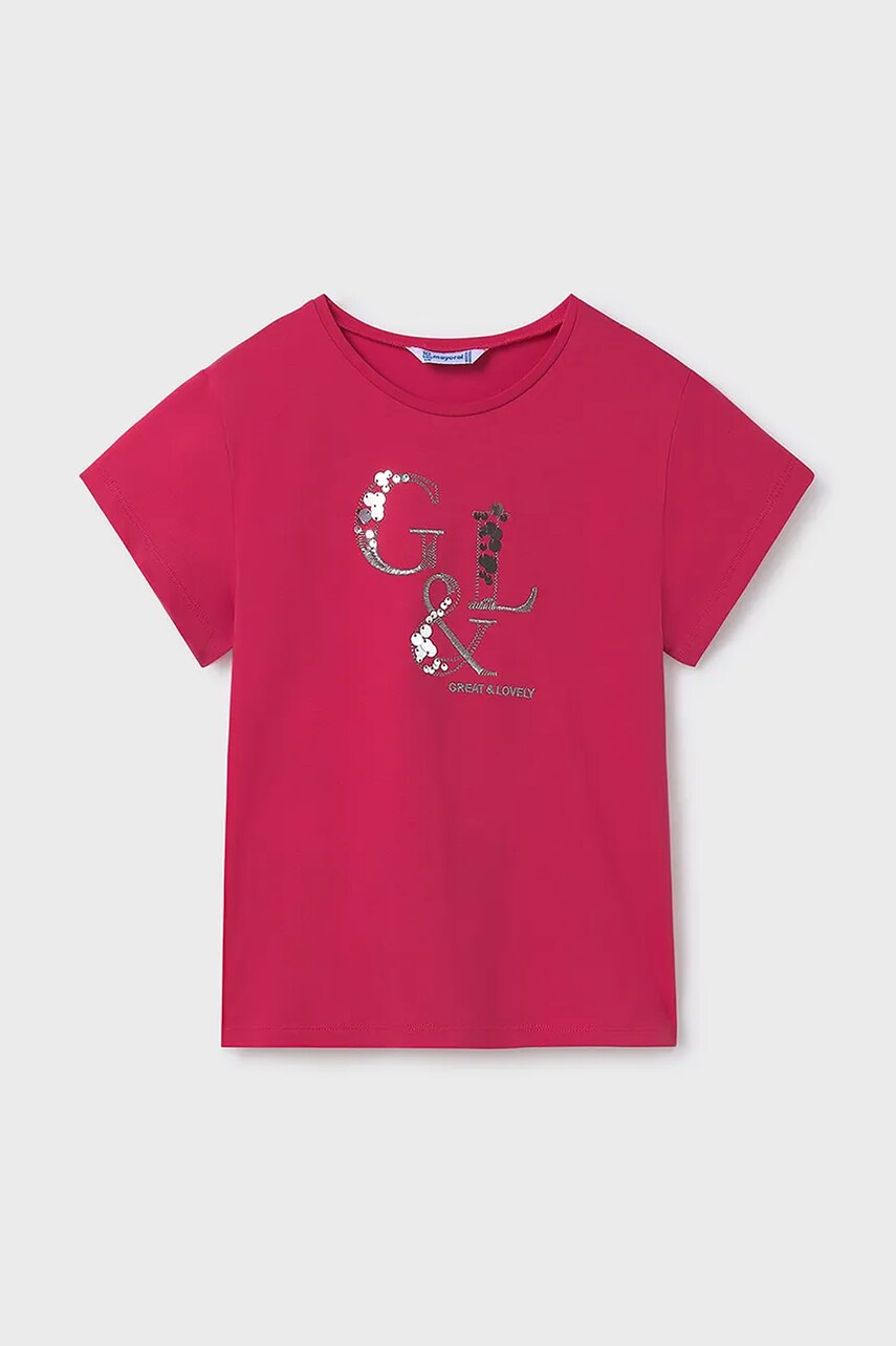 Mayoral tricou copii culoarea roz, 854