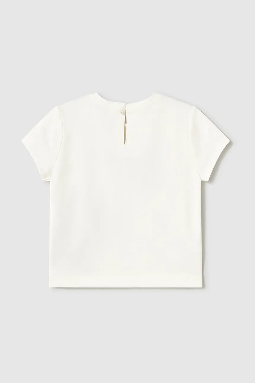 Дитяча футболка Mayoral колір бежевий 1043