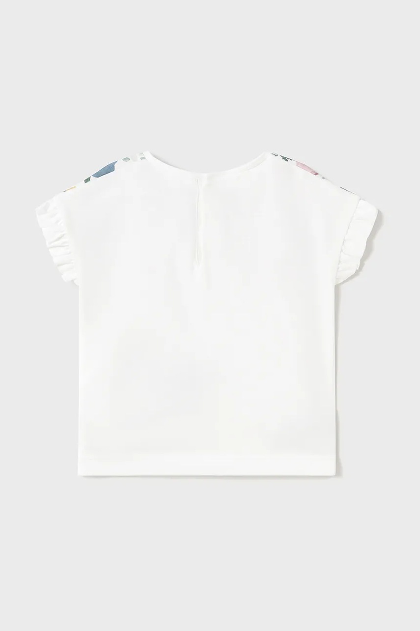 Детская футболка Mayoral цвет белый 1048