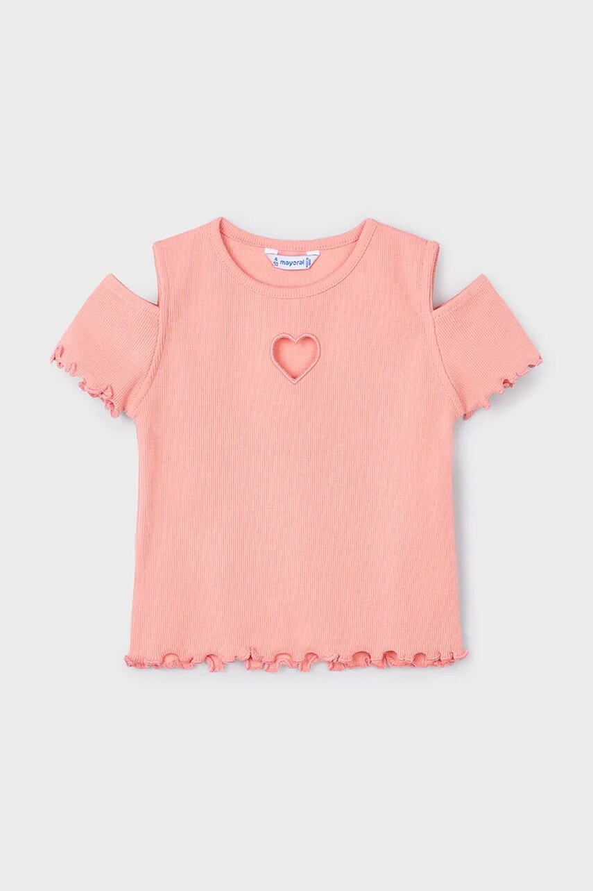 Mayoral tricou copii culoarea roz, 3005
