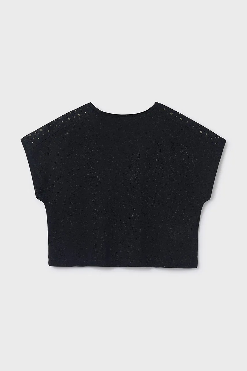 Детская футболка Mayoral цвет чёрный 6023