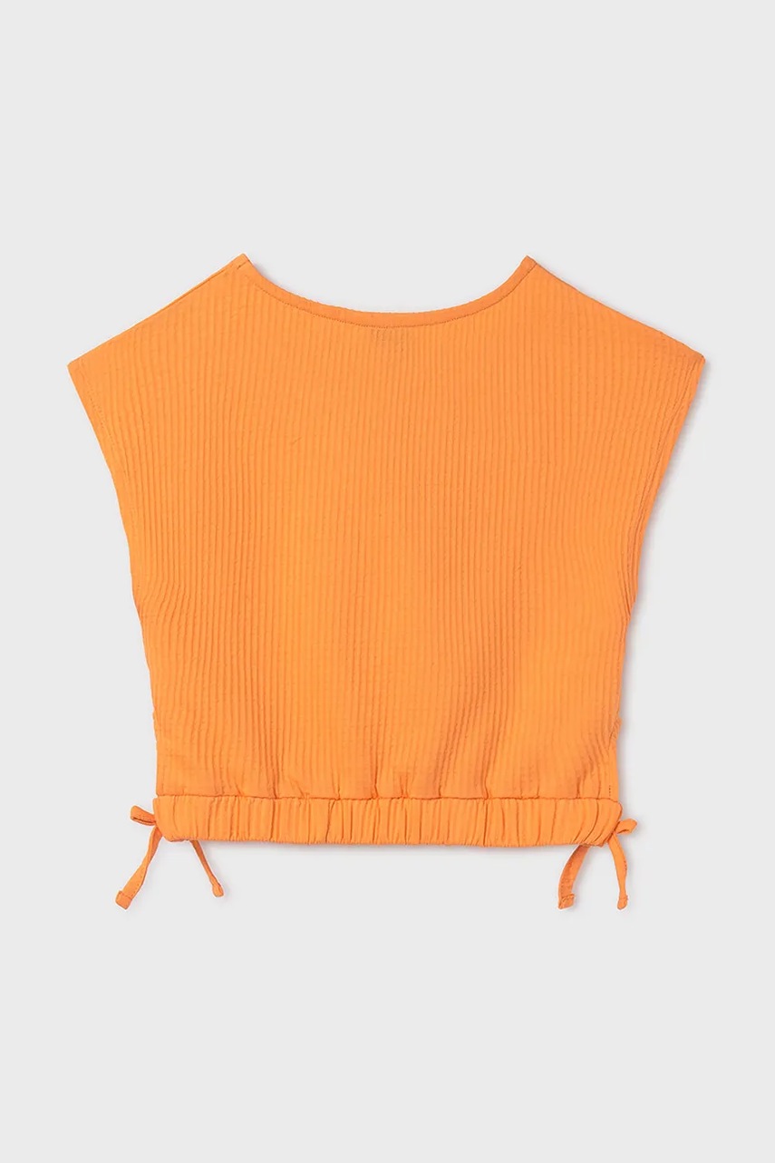 Детский топ Mayoral цвет оранжевый 6029