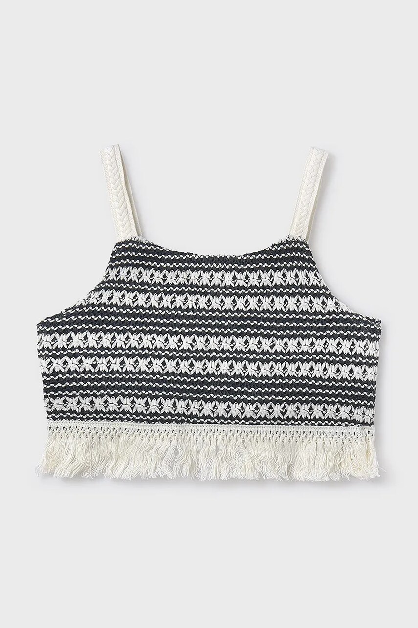 Mayoral top copii culoarea negru, 6040
