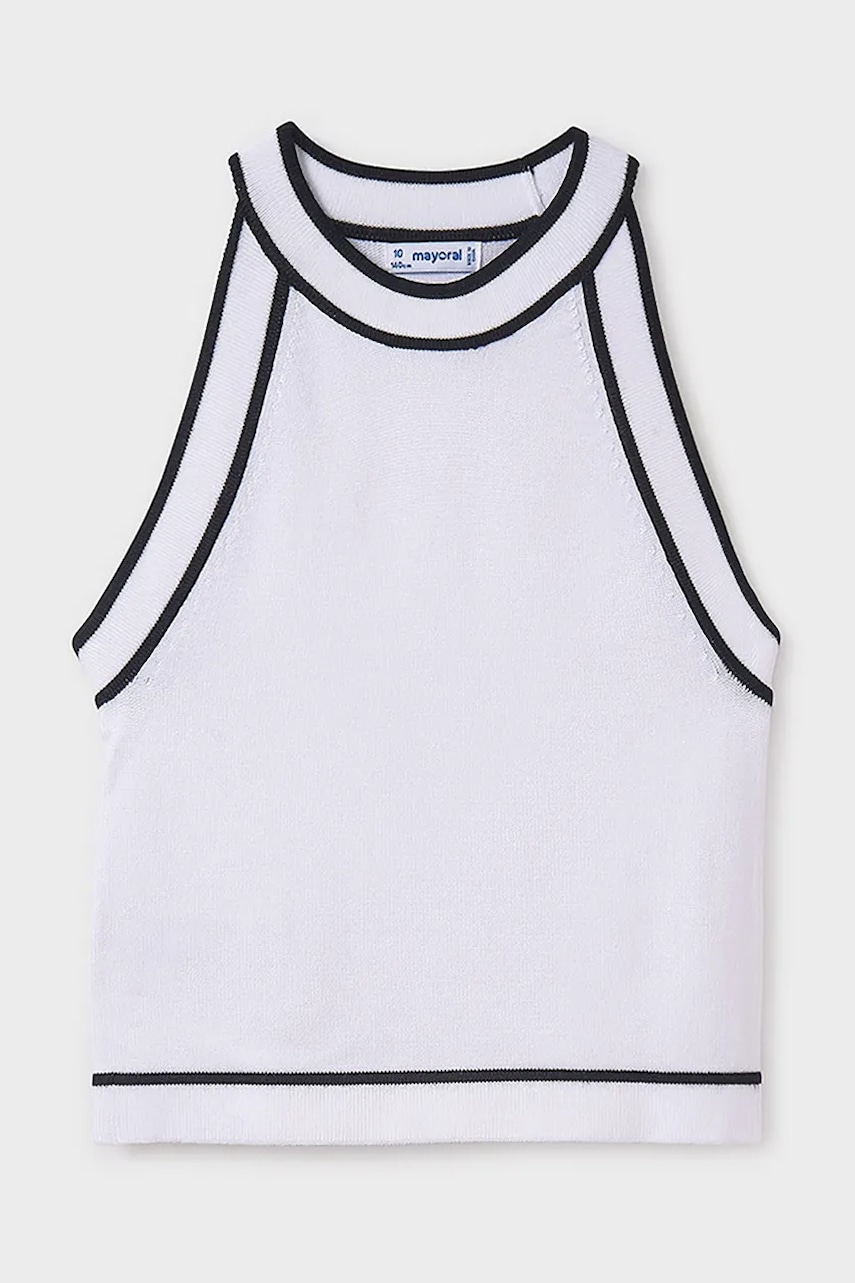 Детский топ Mayoral цвет белый 6041 в Киеве Детский топ Mayoral цвет белый 6041 в Киеве