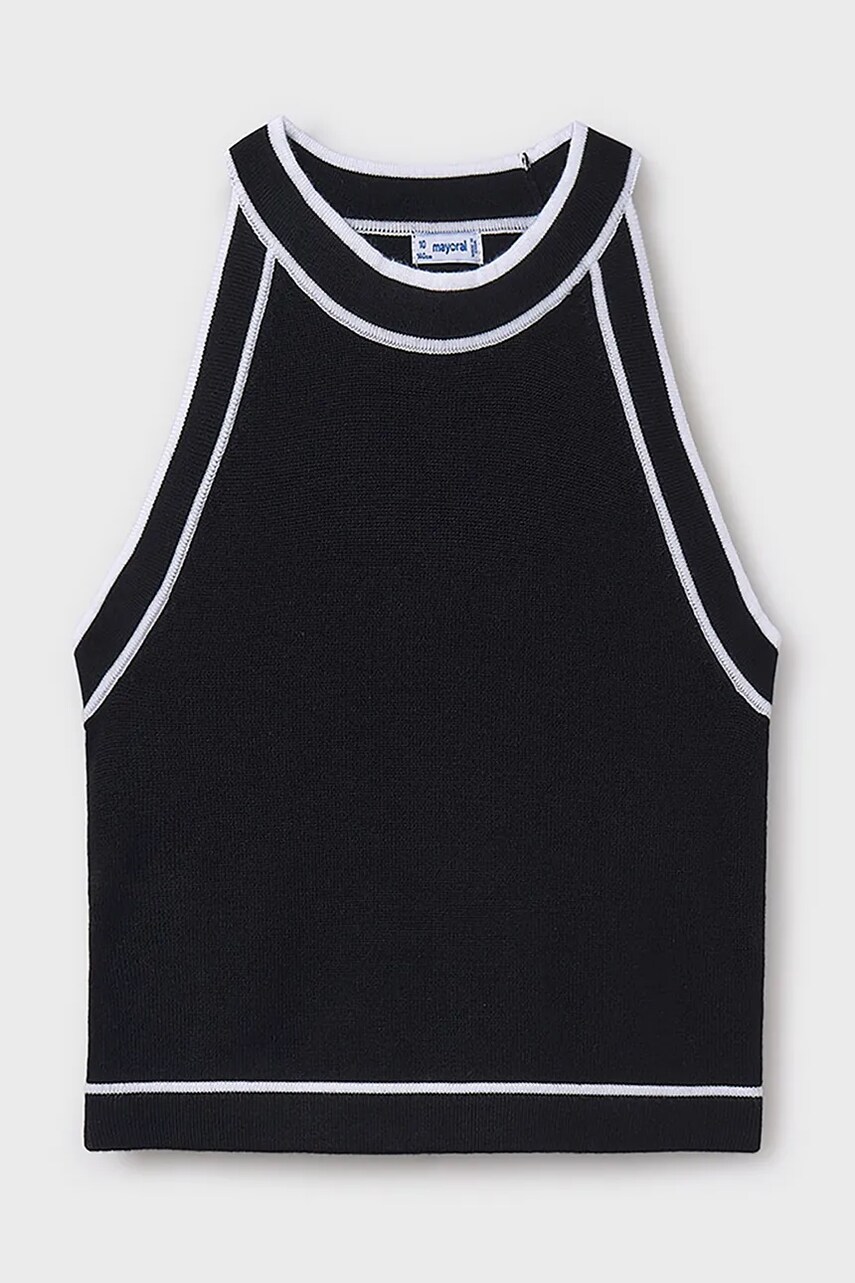 Mayoral top copii culoarea negru, 6041