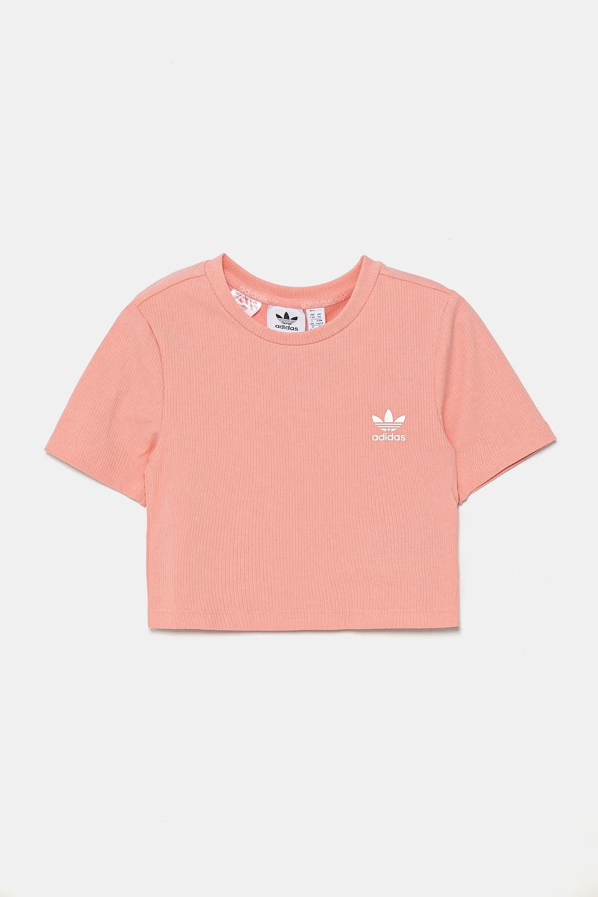 Детская футболка adidas Originals цвет оранжевый JC8441 Детская футболка adidas Originals цвет оранжевый JC8441