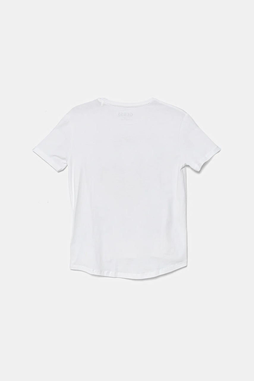 Детская футболка Guess цвет белый J5GI26 K6YW4 Детская футболка Guess цвет белый J5GI26 K6YW4