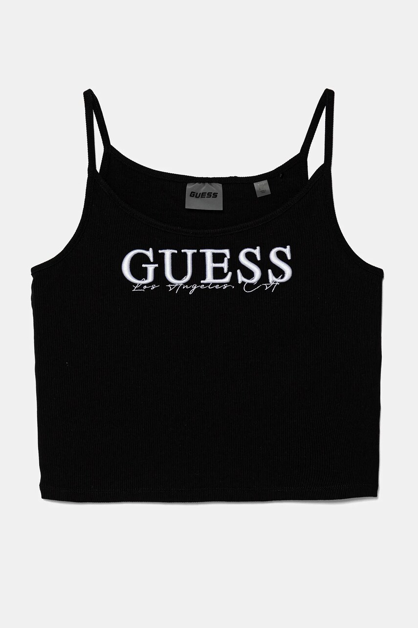 Levně Dětský top Guess černá barva, J5GI37 K8RT2