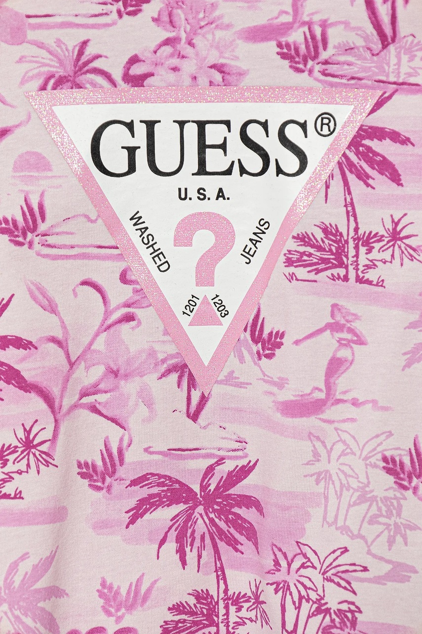 Guess gyerek póló rózsaszín, K5GI06 K6YW4 termék 2. képe