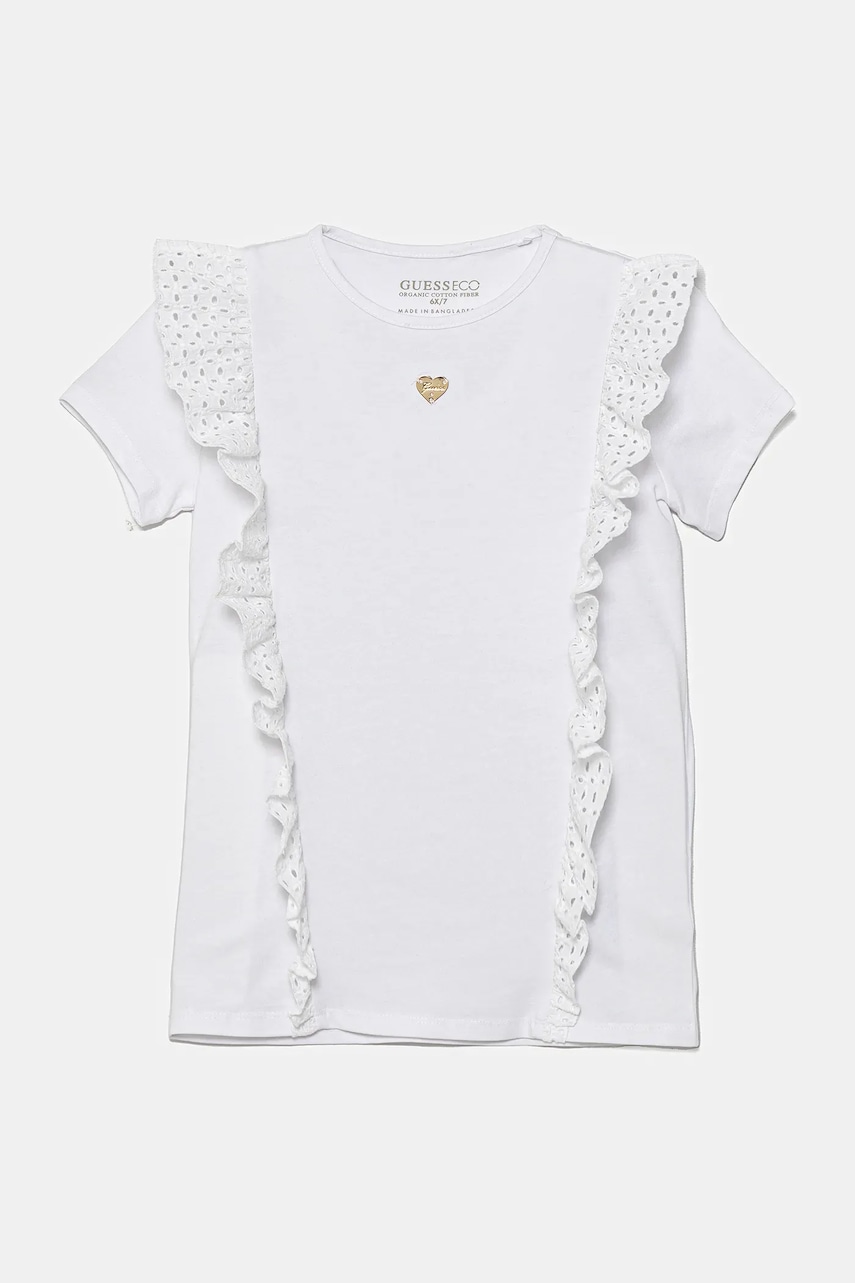 Дитяча футболка Guess колір білий K5GI13 K6YW4 в Хмельницькому Дитяча футболка Guess колір білий K5GI13 K6YW4 в Хмельницькому