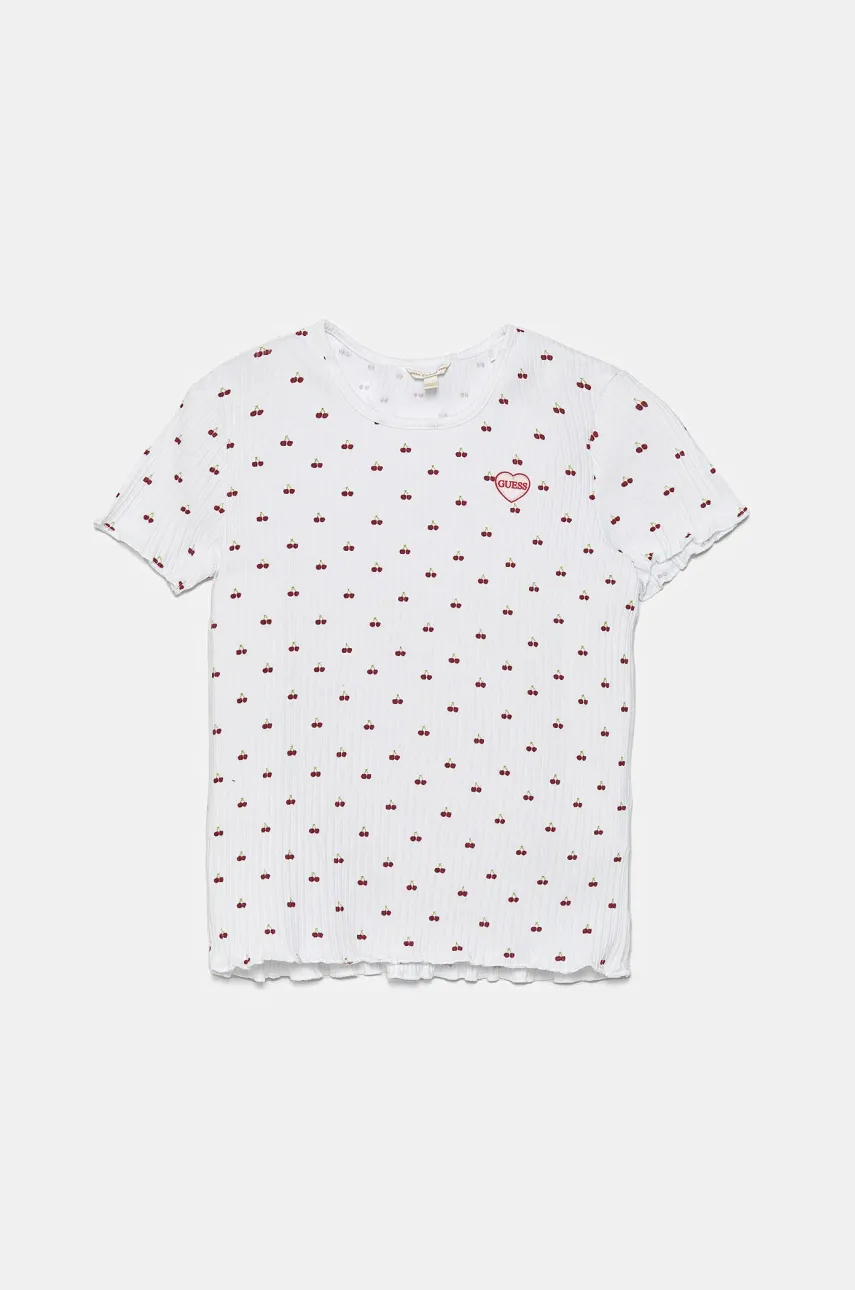 Levně Dětské tričko Guess bílá barva, K5GI19 KCSQ4