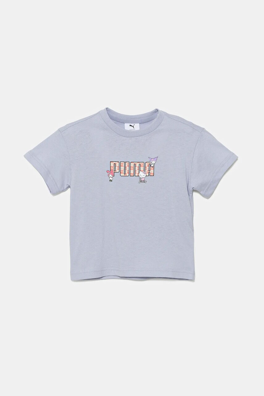 Puma tricou de bumbac pentru copii HELLO KITTY & FRIENDS Relaxed Graphic Tee 630062