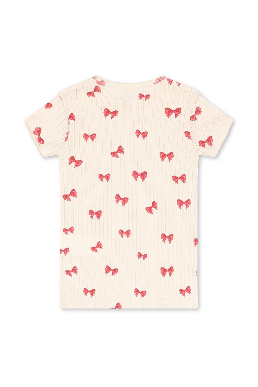 Футболка Konges Sløjd MINNIE TEE GOTS колір бежевий KS103151