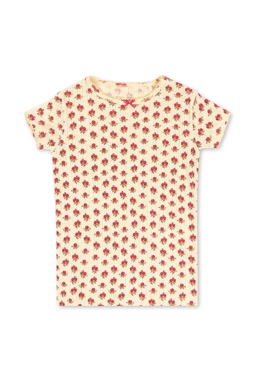 Konges Sløjd tricou MINNIE TEE GOTS culoarea bej, KS103151