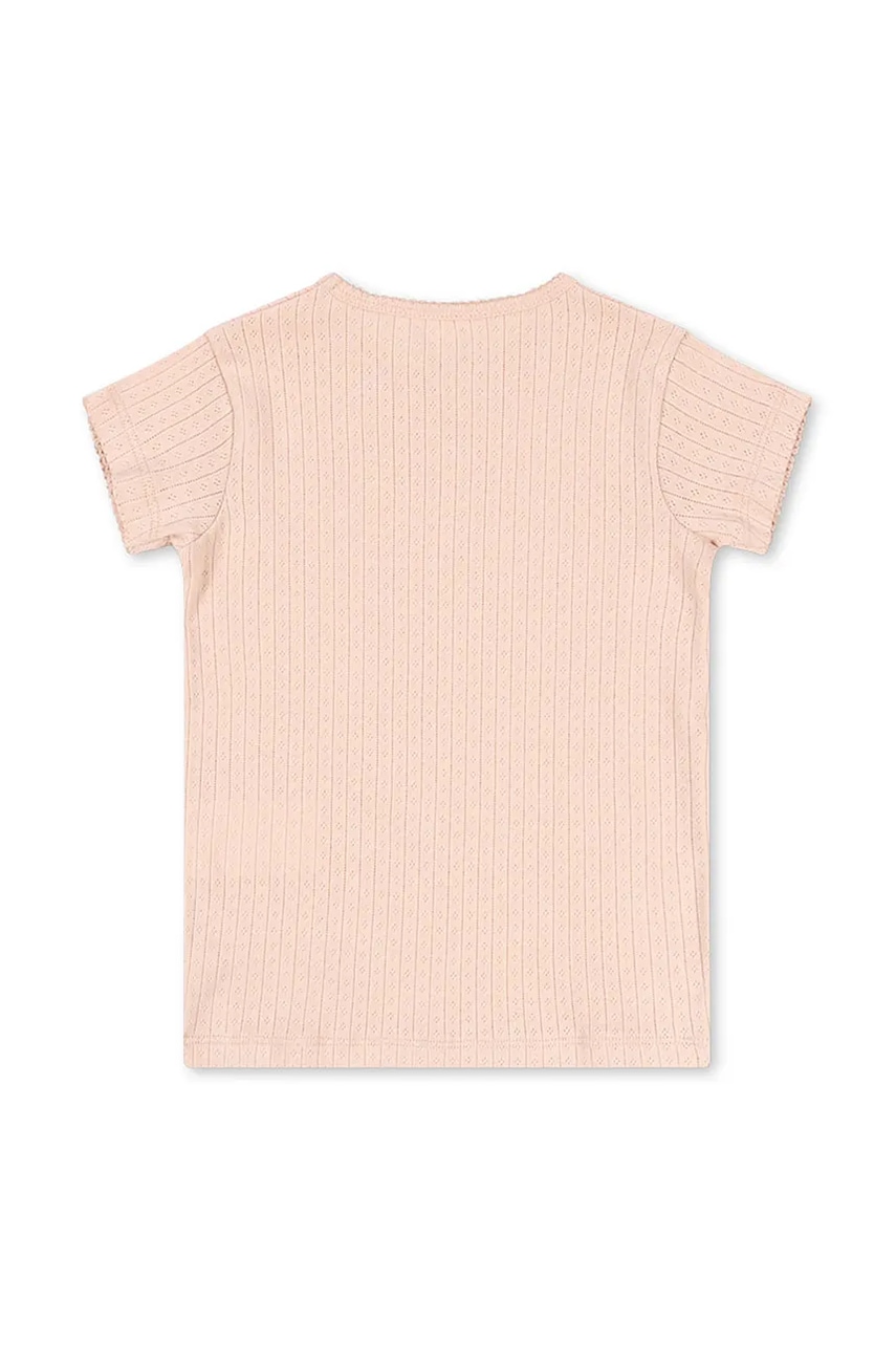 Футболка Konges Sløjd MINNIE TEE GOTS цвет розовый KS103151 Футболка Konges Sløjd MINNIE TEE GOTS цвет розовый KS103151