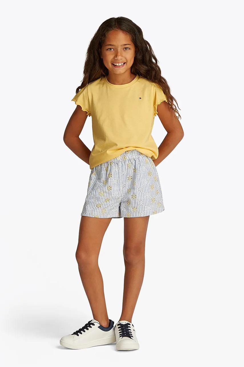 

Детска тениска Tommy Hilfiger в жълто KG0KG07052, Жълт