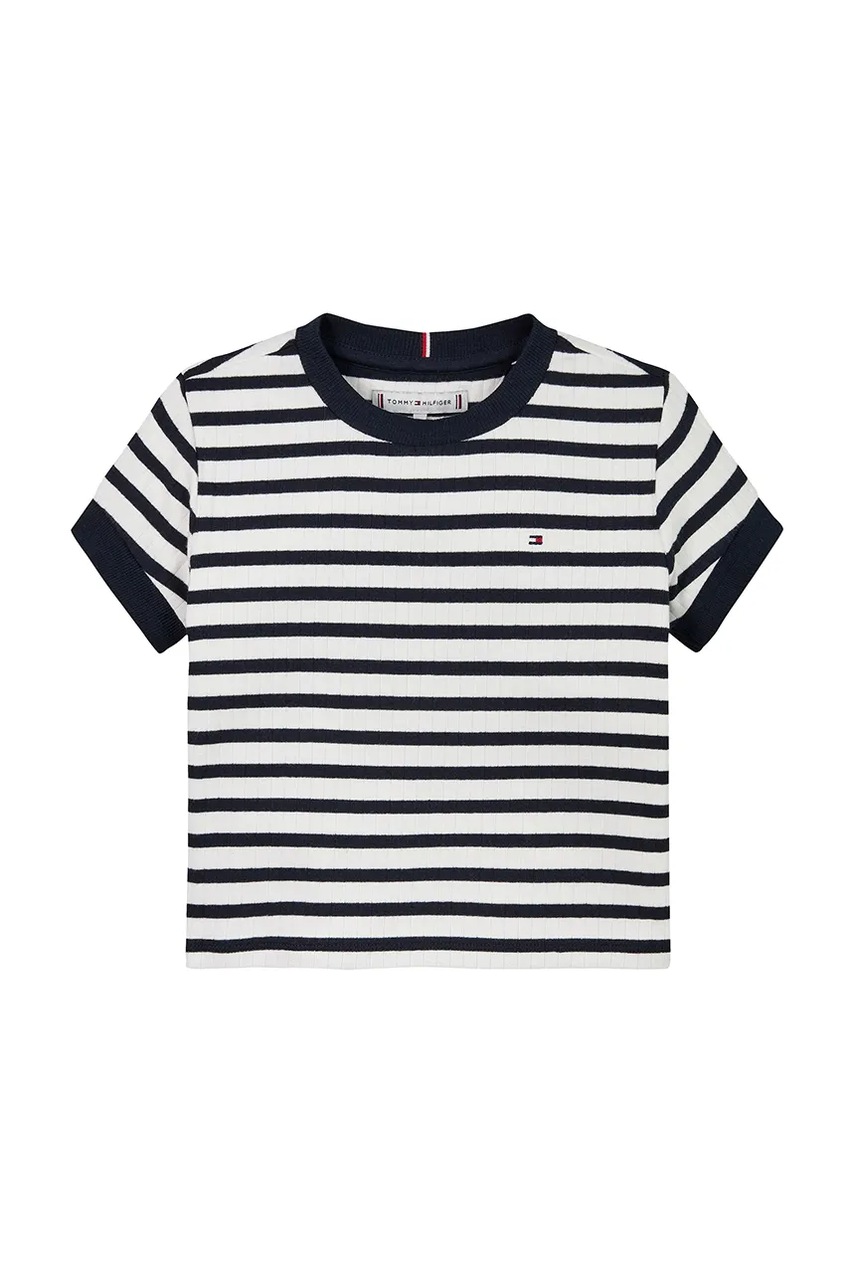Детская футболка Tommy Hilfiger цвет синий KG0KG08534